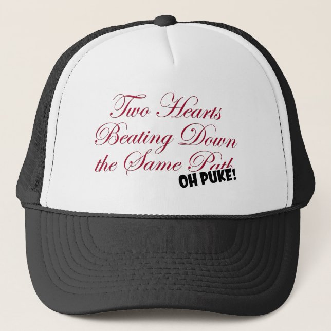 Two Hearts Trucker Hat (Front)