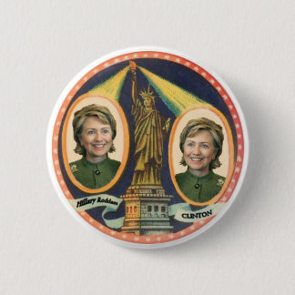 Two Hillarys Button