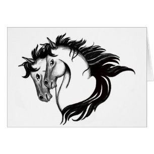 Two Horse Heads