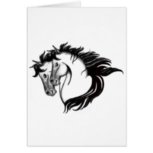 Two Horse Heads