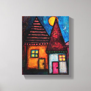 Two Houses Canvas Print