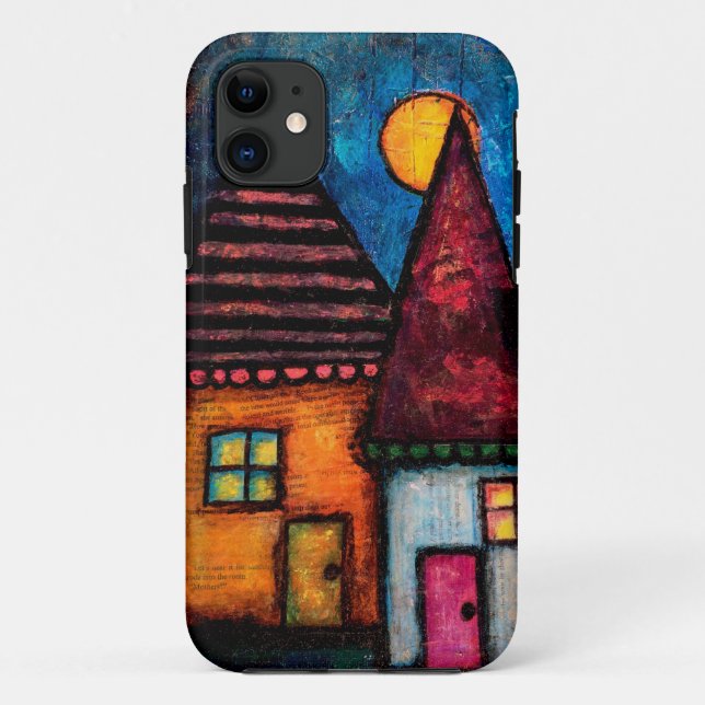 Two Houses Case-Mate iPhone Case (Back)