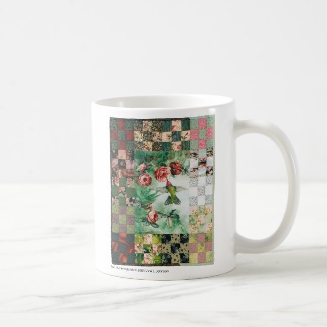 Two Hummingbirds Coffee Mug (Right)