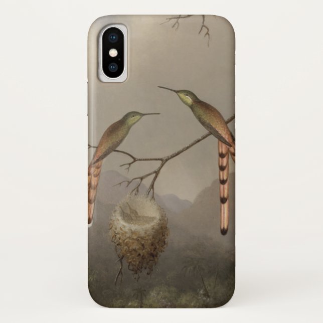 Two Hummingbirds with Their Young Case-Mate iPhone Case (Back)