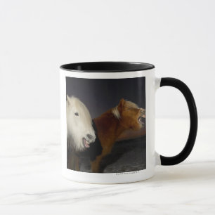 Two Icelandic horses Mug