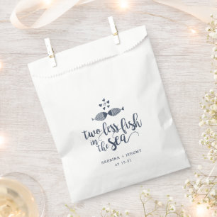 Two if By Sea Wedding Favour Bags