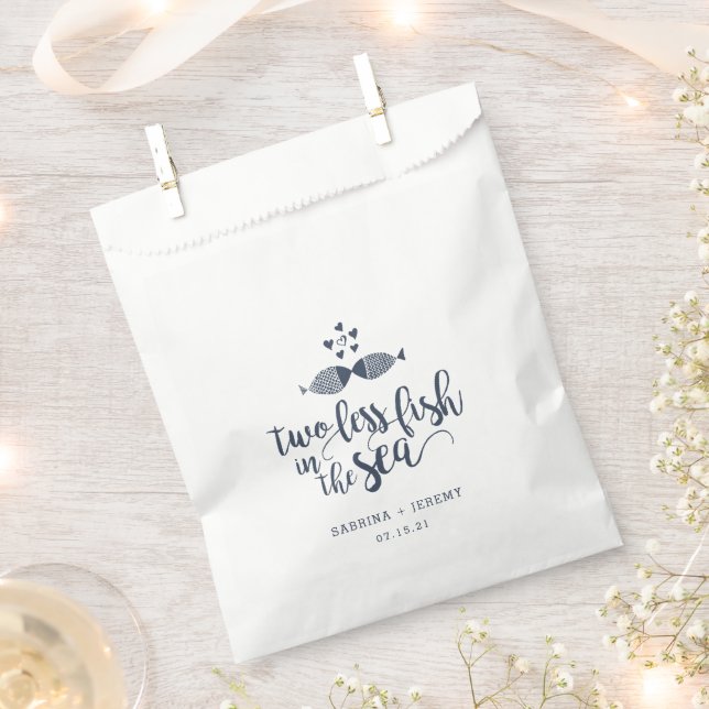 Two if By Sea | Wedding Favour Bags (Clipped)