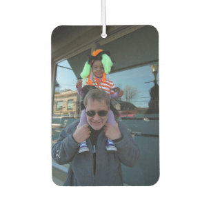Two Image Design Your Own Picture Car Air Freshener