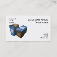 two inkjet printer cartridges