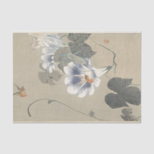 Two Insects at Bindweed by Ohara Koson Tissue Paper