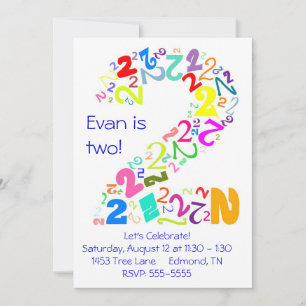 Two! Invitation