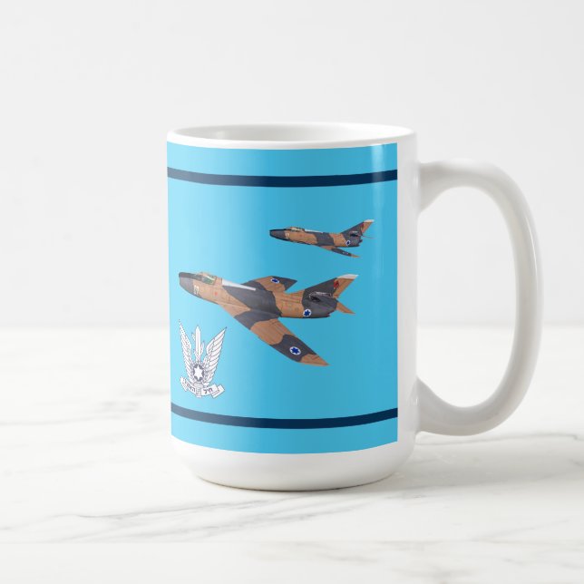 Two Israeli Super Mystères Coffee Mug (Right)