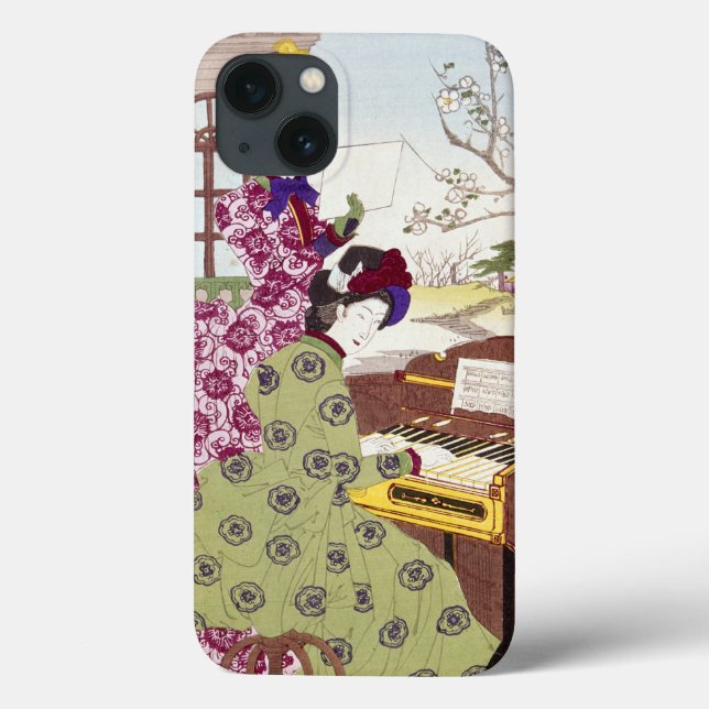 Two Japanese Ladies, C1890 Case-Mate iPhone Case (Back)