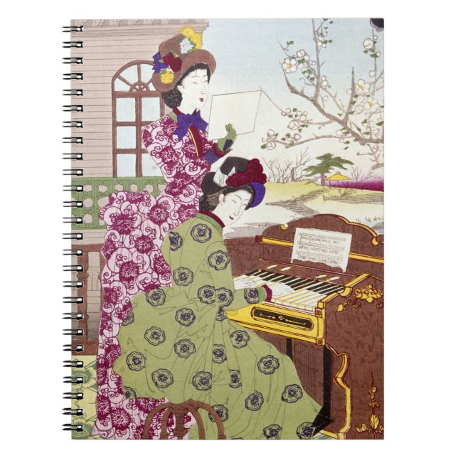 Two Japanese Ladies, C1890 Notebook (Front)