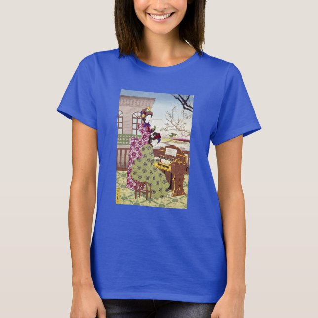 Two Japanese Ladies, C1890 T-Shirt (Front)