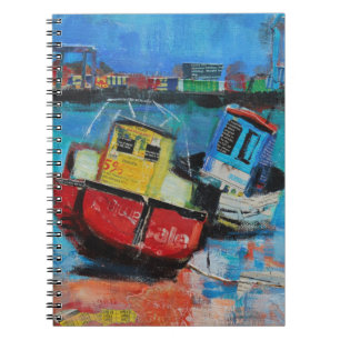 Two Jolly Fishing Boats 2012 Notebook