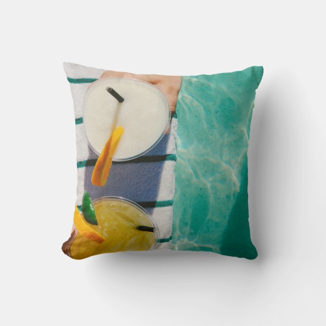 Two juice cups cushion (Front)