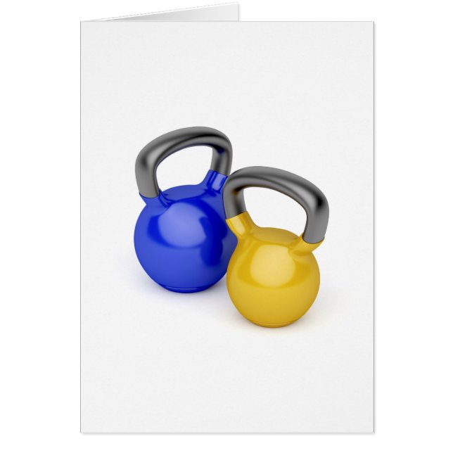 Two kettlebells (Front)