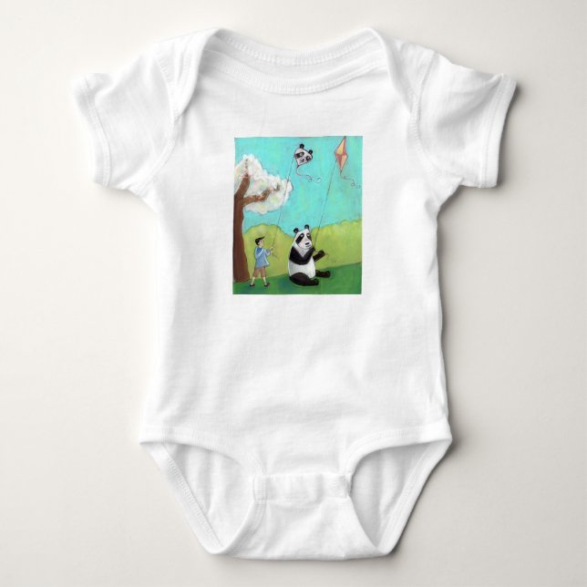 Two Kites Baby Bodysuit (Front)