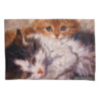 Two Kittens Snuggle by Henriëtte Ronner-Knip