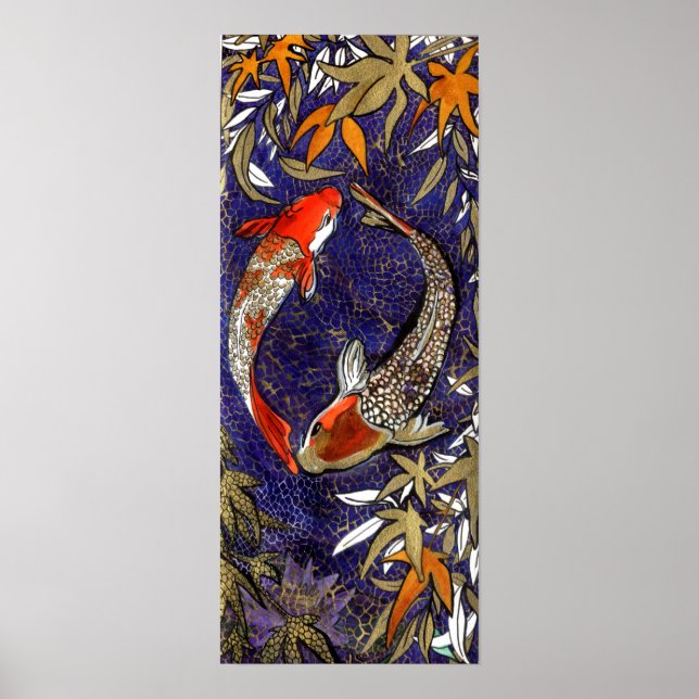 two koi poster (Front)