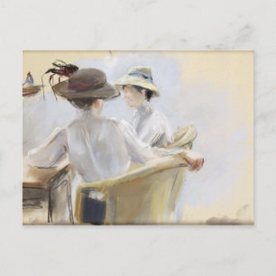 Two Ladies by the Water Postcard