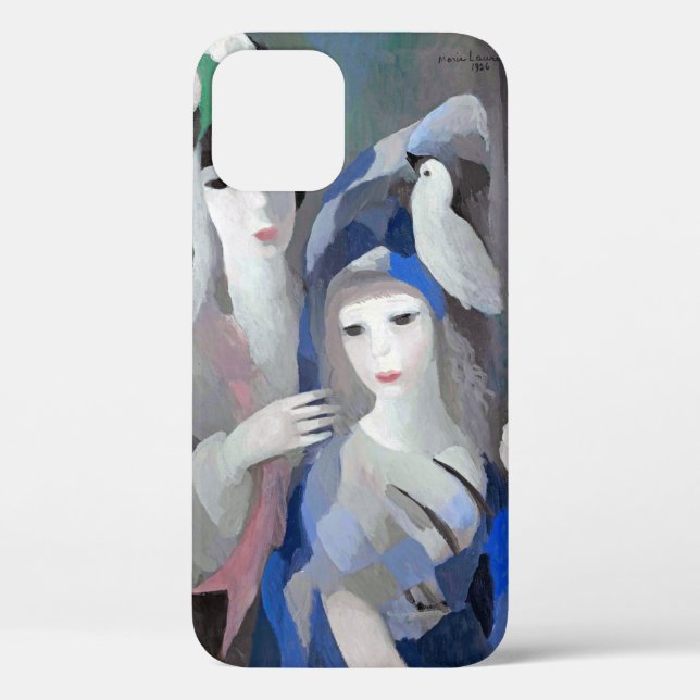 Two Lady and Dove, Marie Laurencin Case-Mate iPhone Case (Back)