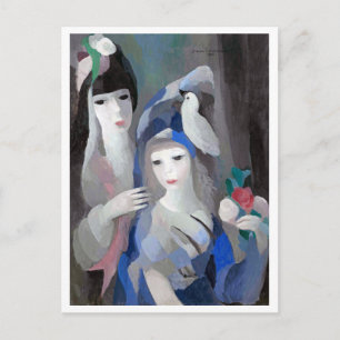 Two Lady and Dove, Marie Laurencin Postcard