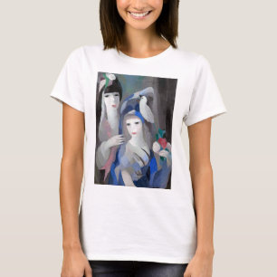 Two Lady and Dove, Marie Laurencin T-Shirt
