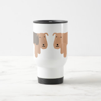 Two Lakeland Terriers Travel Mug