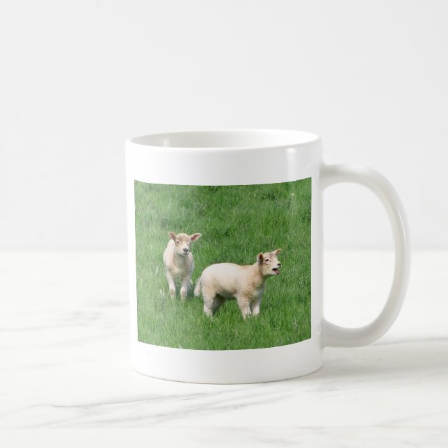 Two Lambs Mug (Right)