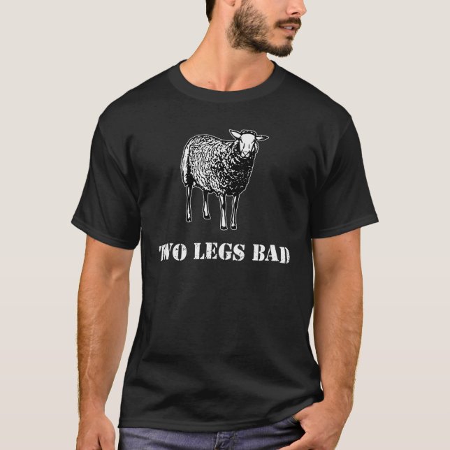 Two Legs Bad Sheep T-Shirt (Front)