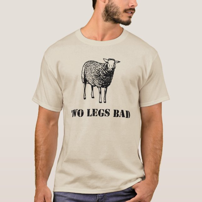 Two Legs Bad Sheep T-Shirt (Front)