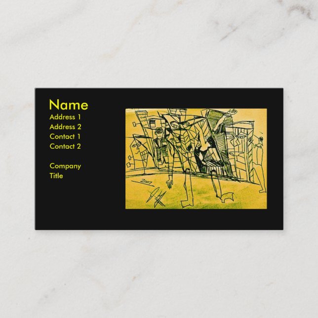 TWO LEGS CITY BUSINESS CARD (Front)