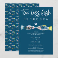 Two Less Fish In The Sea Couples Shower Invitation