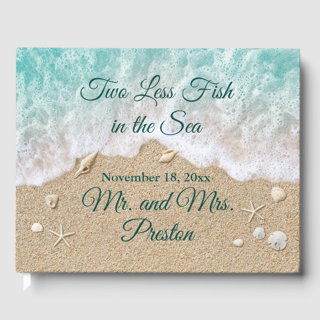 Two Less Fish in the Sea Guest Book (Front)
