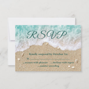 Two Less Fish in the Sea RSVP Card