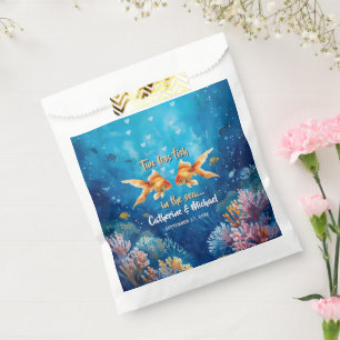 Two Less Fish In The Sea Underwater Wedding Favour Bags