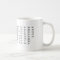 Two-Letter Word List Mug