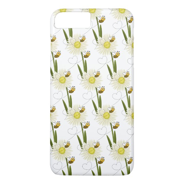 Two little and cute bees Case-Mate iPhone case (Back)