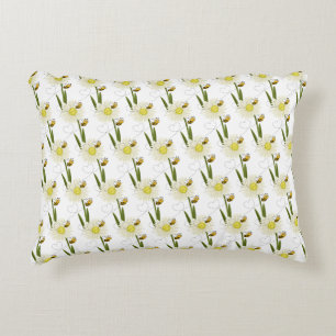 Two little and cute bees decorative cushion