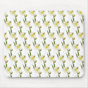 Two little and cute bees mouse mat