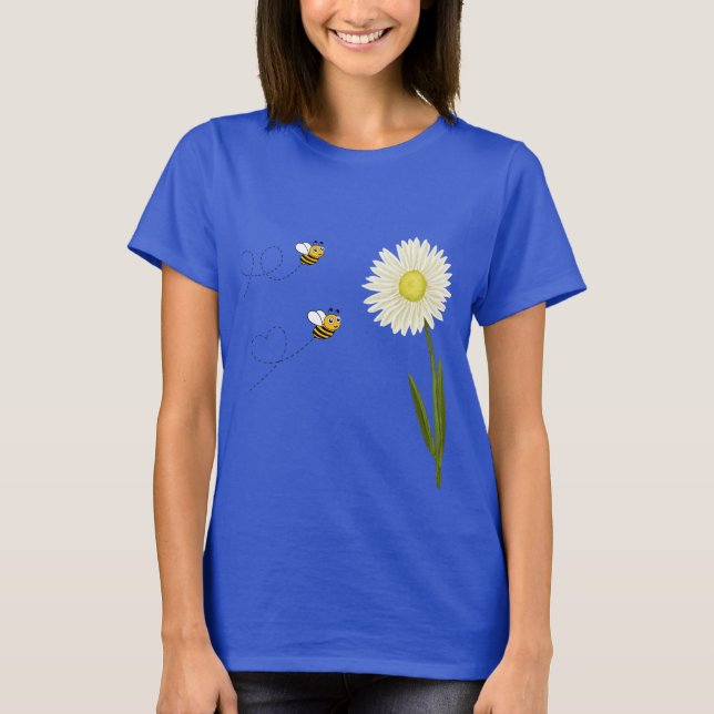 Two little and cute bees T-Shirt (Front)