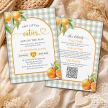 Two Little Cuties are on the Way Baby Shower