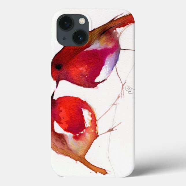 Two Little Ink Birds 2014 Case-Mate iPhone Case (Back)