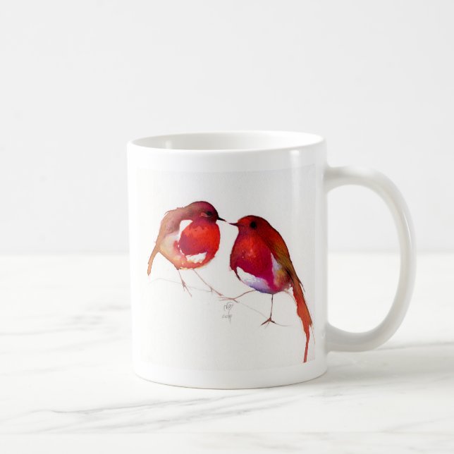 Two Little Ink Birds 2014 Coffee Mug (Right)