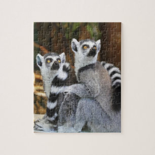 Two Little Lemurs Jigsaw Puzzle