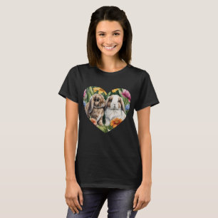 Two Little Lop Bunny rabbits T-Shirt