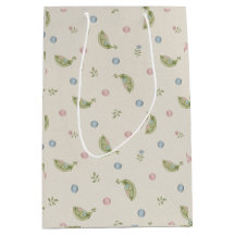 Two Little Peas in a Pod Twin Baby Gift Bag
