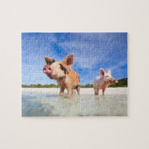 Two little piglets jigsaw puzzle